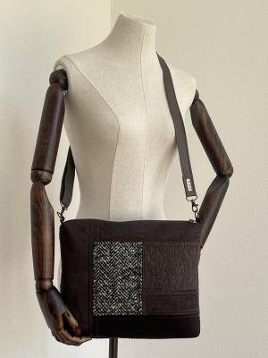 "Flickenwerk IV/6" - DUNKELBRAUN